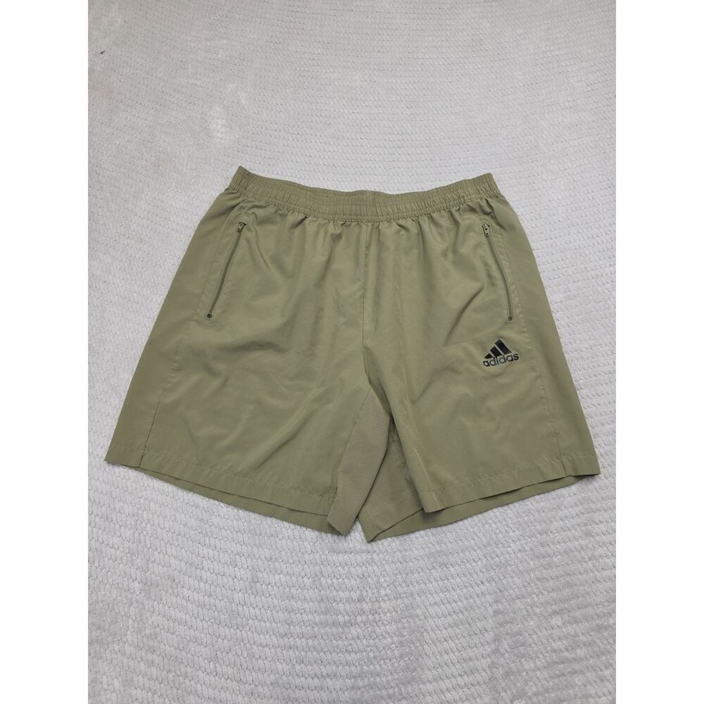 Adidas Shorts Mens XL Prime Green Aero Ready Active Shorts